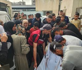 وداع كوكبة جديدة من شهداء القصف على خانيونس (6)