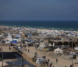 الحياة اليومية للنازحين  (19)