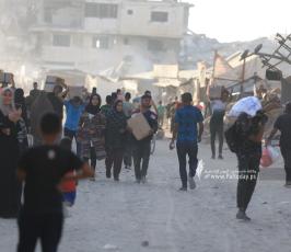 دخول المساعدات الغذائية عبر شارع الرشيد من بوابة زيكيم (23)