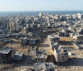 صور جوية تظهر الدمار في مدينة غزة (11)
