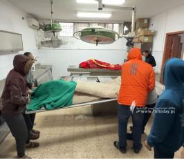 وداع شهداء سقوط الخيمة غرب غزة (2)