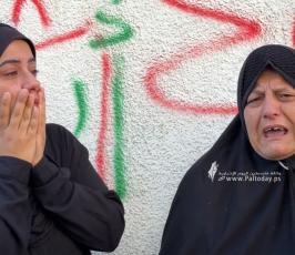 وداع 5 شهداء بينهم ثلاثة أطفال ارتقوا فى قصف صهيونى على مدينة بيت لاهيا (11)