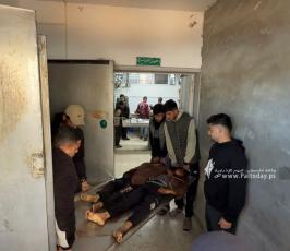 وداع 5 شهداء بينهم ثلاثة أطفال ارتقوا فى قصف صهيونى على مدينة بيت لاهيا (10)