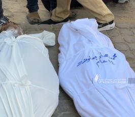 وداع 5 شهداء بينهم ثلاثة أطفال ارتقوا فى قصف صهيونى على مدينة بيت لاهيا (4)