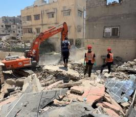 انتشال شهداء 4