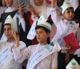 مؤسسة هُدائي تكرم حفظة القرآن الكريم في مدارسها في قطاع غزة (6)