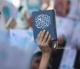 مؤسسة هُدائي تكرم حفظة القرآن الكريم في مدارسها في قطاع غزة (14)