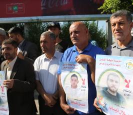 #وقفة تضامن مع الاسرى المضربين عن الطعام فى سجون الاحلال (3)