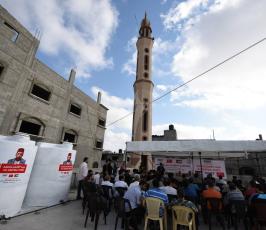 جمعية ارض السلام تفتح محطة  السلطان عبد الحميد  لتحلية المياه فى مخيم الشاطىء ‫(30569883)‬ ‫‬