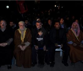 بالصور:سرايا القدس لواء غزة تكرم عوائل شهداء مسجد صلاح الدين ا بحي الزيتون