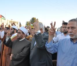 رفح: الجهاد الإسلامي تنظم مهرجانا جهاديا حاشداً بذكرى انطلاقتها واستشهاد مؤسسها