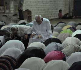 ليلة القدر في مساجد غزة