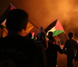 اصابات ومواجهات على حاجز قلنديا شمال القدس المحتلة