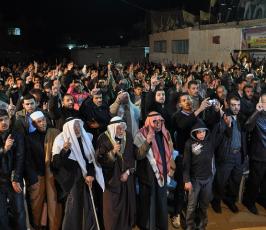 بمشاركة الالاف الجهاد الاسلامي في عبسان الكبيرة تؤبن الشهيد حمادة أبو مطلق