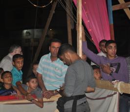 كرنفال العيد الترفيهي للسرك لأول مرة بغزة