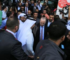 افتتاح مقر شركة الوطنية موبايل في مدينة غزة ‫(38994449)‬ ‫‬