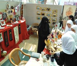 عدسة "فلسطين اليوم الإخبارية" تتجول في المعرض الدولي للكتاب بغزة