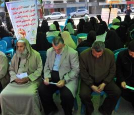 بالصور: مهجة القدس تقيم خيمة تضامن وإسناد مع الأسرى بمدينة رفح