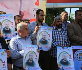 #وقفة تضامن مع الاسرى المضربين عن الطعام فى سجون الاحلال (10)