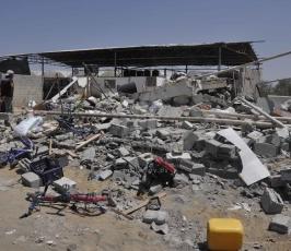الدمار فى مدينة رفح جراء العدوان الاسرائيلى على القطاع2014