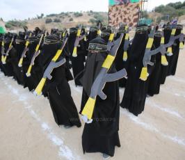 مقاتلات من الجهاد الاسلامي أثتاء دورة عسكرية  (7).JPG