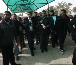 نقنقابة الصحفيين تنظم حفل استقبال للمصور الصحفي "محمد عثمان" بعد عودته لغزة