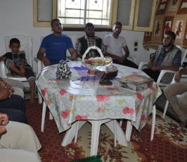 الجهادبرفح يزور عوائل الشهداء والاسرى بحلول شهر رمضان ضمن حملة تكافل الخير ‫(31290779)‬ ‫‬