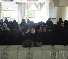 العمل النسائي تعقد ندوة سياسية في مسجد أرض الرباط بحضور الأسيرة المحررة هناء شلبي