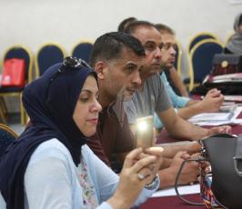  دورة السلامة المهنية للصحفيين للعاملين في المؤسسات الاعلامية الفلسطينية  ‫(38994439)‬ ‫‬