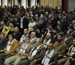الجهاد الاسلامى ينظم مؤتمرأ دعماً للأسرى بعنوان " كرامتى أغلى " بغزة
