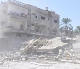 قصف منازل 2014