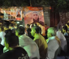 ليلة القدر أمام مقر الصليب الأحمر بغزة