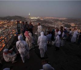 الحجاج على جبل النور وكهف حراء