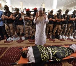 سرايا القدس تودع شهيد الإعداد محمد الأسطل  ‫(29929353)‬ ‫‬