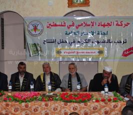 حركة الجهاد الإسلامي تفتتح مسجد شهداء المغازي وسط قطاع غزة