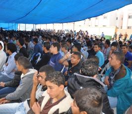 ذكرى مهرجان للشقاقي بمدرسته في رفح