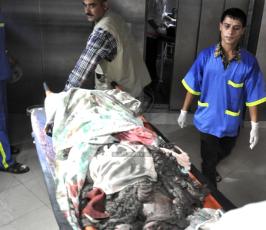مجزة عائلة البطش بحي التفاح شرق غزة
