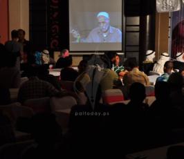  بالصور  الحملة العالمية للعودة الى فلسطين تنظم مهرجان  العودة  السينمائى فى غزة