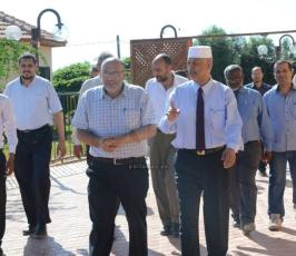 الجهاد  وفد الهلال الأحمر السوداني بغزة