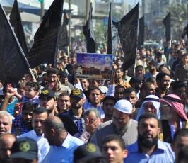 حركة الجهاد الإسلامي تنتفض نصرةً للقدس فى خانيونس