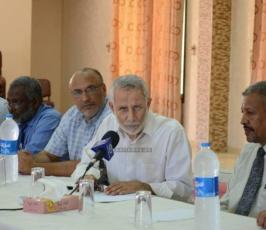 الجهاد  وفد الهلال الأحمر السوداني بغزة