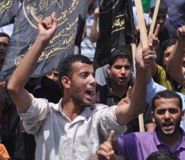 مسيرة حاشدة للجهاد الإسلامي تنديداً بالعدوان الصهيوني ودعماً للمقاومة شمال القطاع