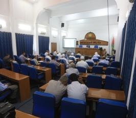  جلسة المجلس التشريعي حول أزمة الكهرباء  ‫(1)‬ ‫‬