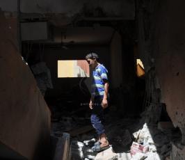 قصف منازل 2014