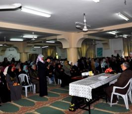 الرابطة الإسلامية تنظم ندوة سياسية بمسجد ارض الرباط بغزة