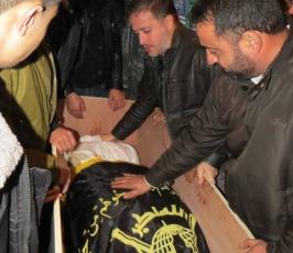 بالصور:جماهير غفيرة تشيع جثمان الشهيد المجاهد "محمد العجلة"