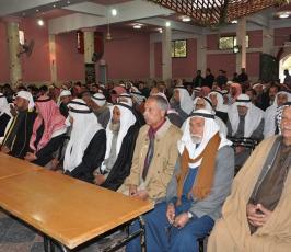 بالصور:التواصل الجماهيري والإصلاح للجهاد ترعى صلحاًعشائري بين عائلة أبو قريبة وعائلة أبو محسن" برفح"