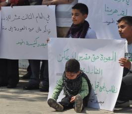 بالذكرى الثالث عشر:مبعدو كنيسة المهد"لاحياة لمن تنادي"