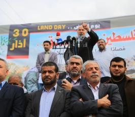  الذكرى الـ40 ليوم الأرض فى شمال قطاع غزة (12)