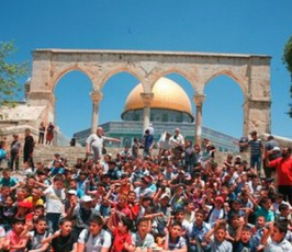 باحات الاقصى تشهد دورات تعليمية وترفيهية لأطفال القدس
